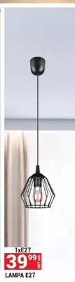 Lampa 1xE27 promocja w Merkury Market