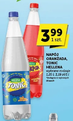 Napój oranżada, tonic promocja w Euro Sklep