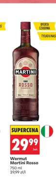 Wermut Martini Rosso promocja w Biedronka