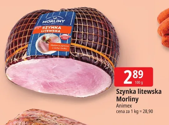 Szynka litewska Morliny promocja w Leclerc
