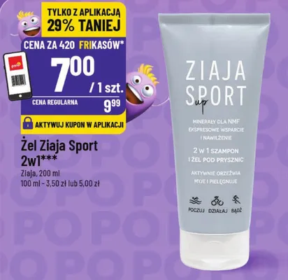 Żel Sport 2w1 promocja w POLOmarket