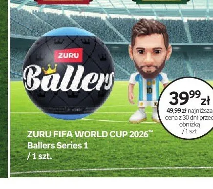 Piłka ZURU FIFA WORLD CUP 2026 Ballers Series 1 promocja w Dzień Dziecka