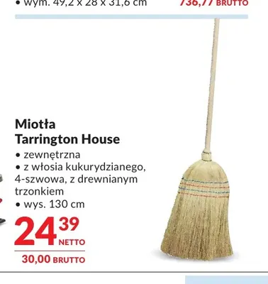 Miotła Tarrington House promocja w Makro