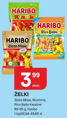 Żelki Haribo Złote Misie promocja w Chorten