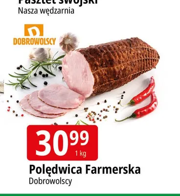 Polędwica Farmerska Dobrowolscy promocja w Leclerc