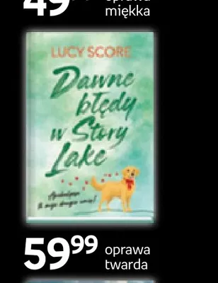 Książka Dawne błędy w Story Lake Lucy Score oprawa twarda promocja w Empik