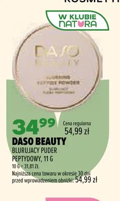 Blurujący puder peptydowy Daso Beauty promocja w Drogerie Natura