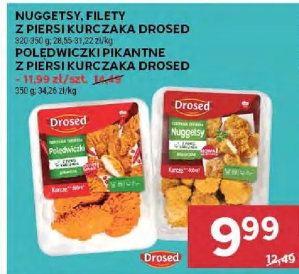 Nuggetsy z piersi kurczaka Drosed promocja w Stokrotka