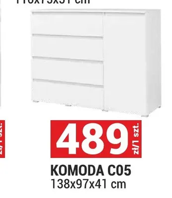 Komoda Cosmo C05 promocja w Merkury Market