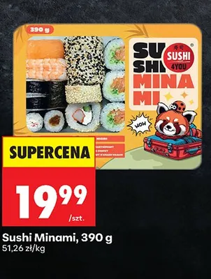 Sushi Minami promocja w Biedronka