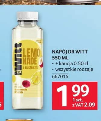 Napój Dr Witt promocja w Selgros