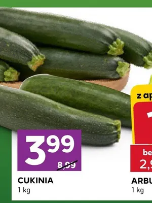 Cukinia promocja w Stokrotka