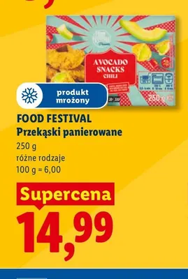 Przekąski panierowane Food Festival promocja w Lidl
