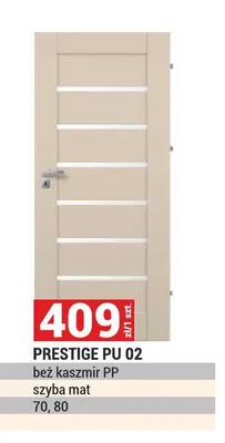 Drzwi Prestige PU 02 promocja w Merkury Market