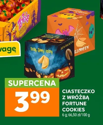 Ciasteczko z wróżbą Fortune Cookies promocja w Stokrotka