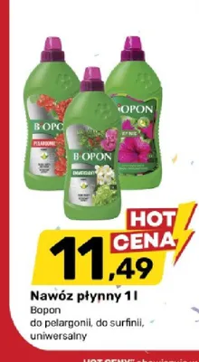 Nawóz płynny Bopon do surfinii promocja w Bricomarche