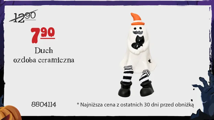 Ozdoba ceramiczna Duch promocja w MR. DIY