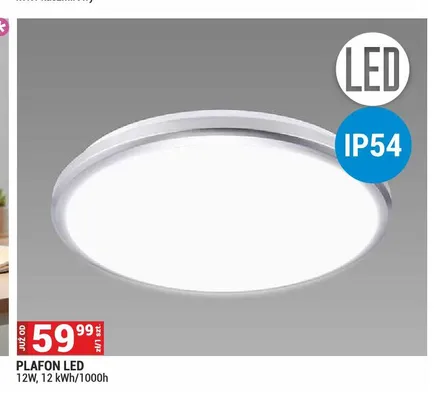 Plafon LED promocja w Merkury Market