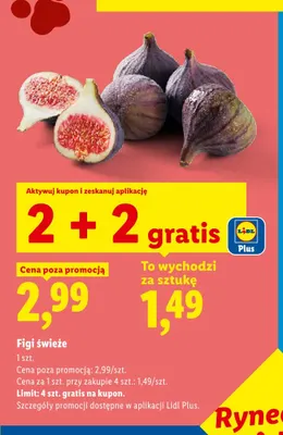 Figi świeże promocja w Lidl