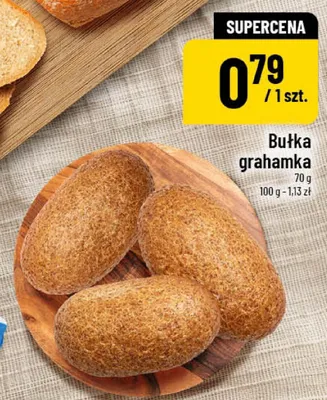 Bułka grahamka promocja w POLOmarket