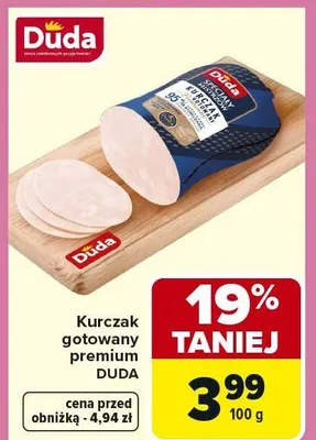 Kurczak gotowany premium promocja w Carrefour Market