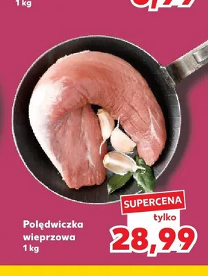 Polędwiczka wieprzowa promocja w Kaufland