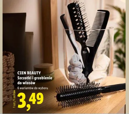 Szczotki i grzebienie do włosów Cien Beauty promocja