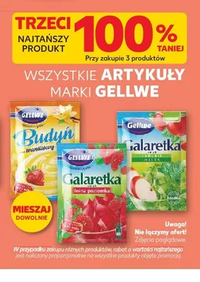 Galaretka leśna poziomka Gellwe promocja w Kaufland