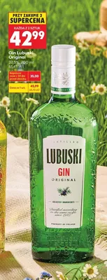Gin Lubuski Original promocja w Biedronka