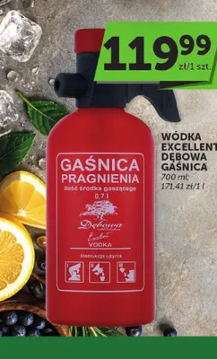 Wódka Excellent Dębowa Gaśnica promocja w Groszek
