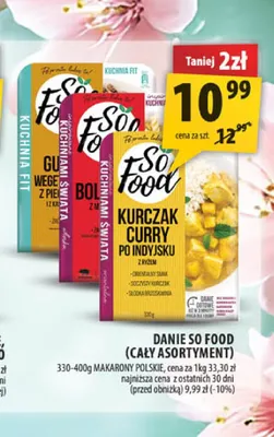 Danie gotowe Wege So Food promocja w Arhelan