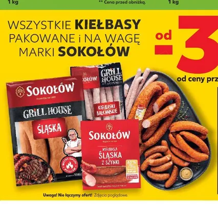 Kiełbasa śląska z szynki Stanisławów promocja w Kaufland
