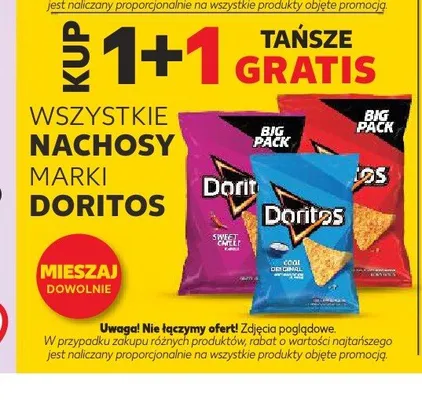 Nachosy Doritos Hot Corn promocja w Kaufland