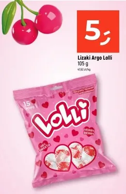 Lizaki Argo Lolli promocja w Dealz