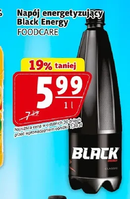 Napój energetyzujący Black Energy promocja w Prim Market