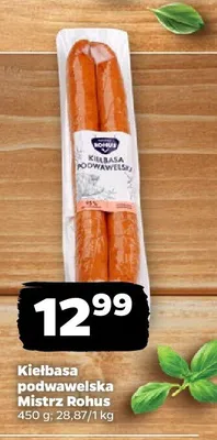 Kiełbasa podwawelska promocja w Netto