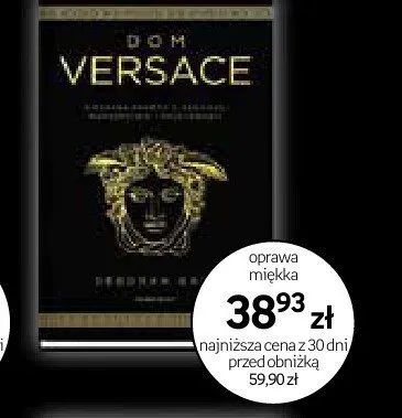 Książka Dom Versace promocja w Empik