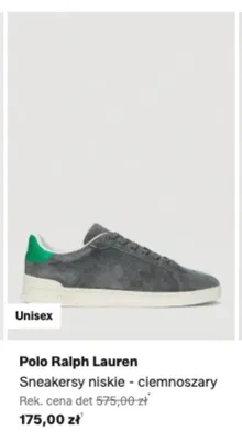Sneakersy niskie Polo Ralph Lauren ciemnoszary promocja w Lounge by Zalando