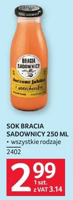 Sok Bracia sadowniczy 250ML promocja w Selgros