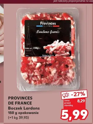 Boczek Lardons Provinces de France promocja w Kaufland