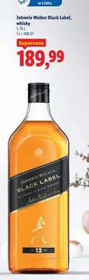 Whisky Black ram honey promocja w Lidl