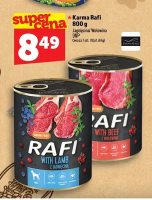 Karma Rafi z wołowiną promocja w TOPAZ