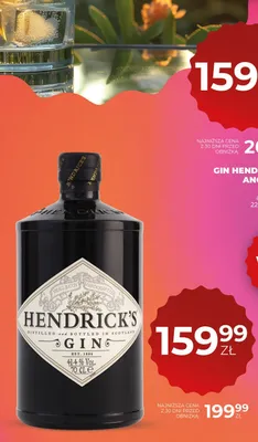 Gin Hendrick's promocja w Duży Ben