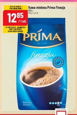 Kawa mielona Prima Finezja promocja w POLOmarket