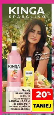 Napój Sparclino Kinga promocja w Carrefour