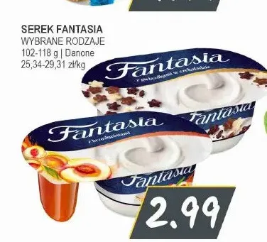 Serek Fantasia z gwiazdkami w czekoladzie Danone promocja w Słoneczko