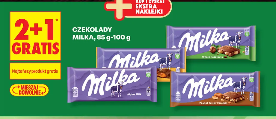 Czekolada Milka Peanut Crispy Caramel promocja w Biedronka