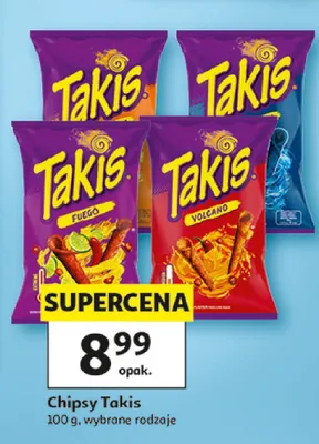Chipsy Takis Fuego promocja w Auchan