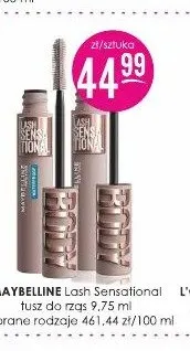 Tusz do rzęs Maybelline Lash Sensational promocja w Drogerie Jasmin