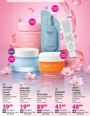 Krem wygładzający Care Plus Baobab Collagen promocja w Hebe